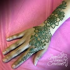 Green Henna Henna Tattoo Mehndi Designs Henna