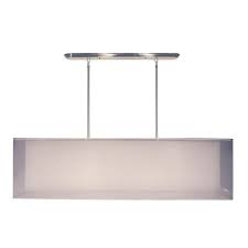 Nikko Brushed Nickel 11 Inch Island Billiard Pendant With Rectangular Shade Z Lite Island Island Lighting Z Lite Kitchen Ceiling Lights
