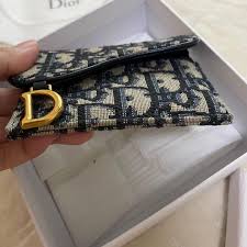 The saddle flap card holder is a compact and practical alternative to the traditional wallet. Dior Saddle Card Holder Luxury Bags Wallets On Carousell
