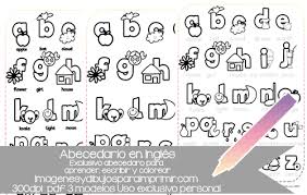 Abecedarios Para Imprimir Imagenes Y Dibujos Para Imprimir Dibujos para colorear alfabeto y abecedario. dibujos para imprimir