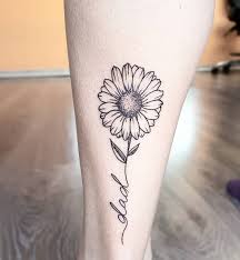 45 Simple Unique Sunflower Tattoo Ideas For Woman Sunflower Tattoo On Foot Sunflower Tattoo Ide Sunflower Foot Tattoos Foot Tattoos Sunflower Tattoo Simple