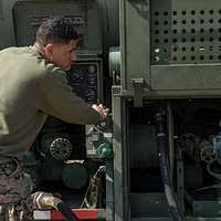 Joey Situ, an Osh Kosh field service representative