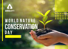 The significance of nature and the environment is highlighted on this day. I56rwnja25sykm