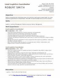 Provide specific information about how the employee consultation will be conducted and the needed logistics for the report. Lead Logistics Coordinator Resume Samples Qwikresume