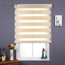 Additionally, roman blinds are easy to use. Modern Half Blackout Zebra Blinds Double Layer Light Shading Window Roller Blinds For Living Room Bedroom Study Office Jr1004 Blinds Shades Shutters Aliexpress