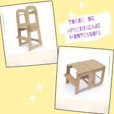 Libertad para dejarse llevar y aprender. Torre De Aprendizaje Montessori Rainbow Juego Libre