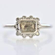 Cyprus Grey Diamond Ring Gem Breakfast Jewelry Rings Diamond Grey Diamond Ring Diamond Engagement