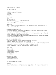 It not only develops the overall personality of an individual but the mention of extracurricular in the resume will also add value to your resume. Fresh Mechanical Engineer Resume Resume Human Resource Management