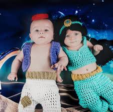 Princess Jasmine Inspired Costume Crochet Princess Jasmine Wig Princess Costume Princess Photo Prop Newborn To 12 Month Size Made To Order Crochet Princess Jasmine And Aladdin Costume Princess Photo Props