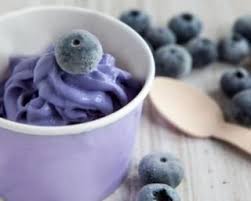 Recette De Yaourt Glace Light Aux Myrtilles Facile Recette Yaourt Glace Recette Yaourt Glace Recette Glace