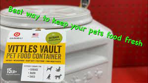 Freezing cool dry dog food is yet another good idea to keep it fresh for a longer time. How Do I Keep My Dog Food Fresh Youtube