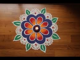 Youtube Colorful Rangoli Designs Rangoli Designs Rangoli Designs Diwali