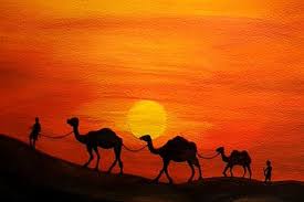 Drawing a camel shouldn't be difficult if you've ever tried drawing a horse or a giraffe because the proportions are very similar. Desert With Camels Painting Step By Step