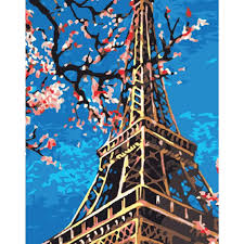 A partir de esta campaña se establece el ciclo de 7 años para la renovación de la pintura. Cuadro Lienzo Para Pintar Por Numero Paint By Number Torre Eiffel Decoracion De Paredes Oechsle En Oferta 2021