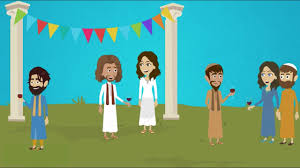 Wedding at cana coloring page. Gospel Of John 2 1 11 Clipart Coloring Pages Puzzles Children S Stories