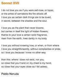 Sonnet Xvii By Pablo Neruda English Poem Tree Quotes Love Poems Neruda Quotes