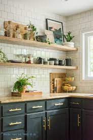 Diy Open Shelving Kitchen Guide Open Kitchen Cabinets Open Shelving Kitchen Cabinets Open Kitchen Shelves