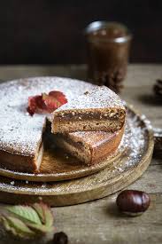 Gateau Farci A La Creme De Marrons Tout En Un Un Dejeuner De Soleil Recette Gateau Creme De Marron Gateau D Automne Creme De Marron