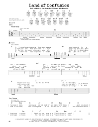 Maybe you would like to learn more about one of these? Land Of Confusion Genesis Noten Cascha Com