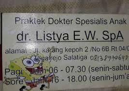 Maybe you would like to learn more about one of these? Beberapa Tempat Jadwal Praktek Dokter Anak Di Kota Salatiga Jawa Tengah Jadwal Dokter