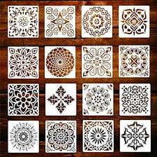 Schablone zum malen stammbaum etsy. Mandala Schablone Set 16 Stuck Gross Wiederverwendbare Laserschnitt Malschablone Airbrush Vorlage Man Mandala Schablonen Schablonenmalerei Schablonen Zum Malen