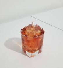 Icecek Konseptli Mum Mumlar 3d Baski Viski