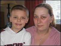 Dawn Furniss and her son Michael. Dawn has lived in Helensburgh for more than 20 years - _42677347_dawn203
