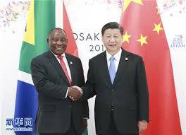 He was elected leader of the ruling anc in african national congress (anc) leader cyril ramaphosa has been sworn in as south africa's new. Xi Jinping Meets With President Cyril Ramaphosa Of South Africa