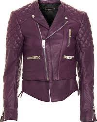 Balenciaga Purple Motorcycle Jacket Purple Leather Jacket Balenciaga Leather Jacket Leather Jackets Women