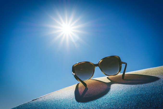 Wear sunglasses