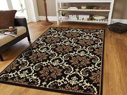 Black And Cream Area Rug 5x7 Large 5x8 Modern Rug Luxury Black Contemporary Rugs 5x7 Black Rug Modern Living Room Rugs Medium 5x8 Rug Modern Rugs Living Room Rugs In Living Room Area Rugs