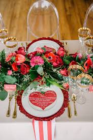 Valentine's day decor & gifts. Pink And Red Valentine S Day Wedding Ideas Every Last Detail