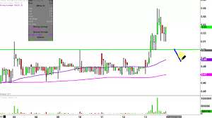 magnegas corp mnga stock chart technical analysis for 01 13 17