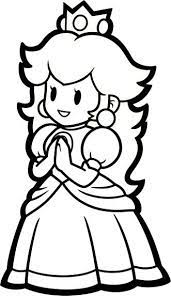 Princesa Mario Characters Superhero Female Sketch