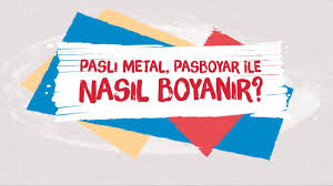 Dyo Ile Pasli Metal Pasboyar Ile Nasil Boyanir Youtube