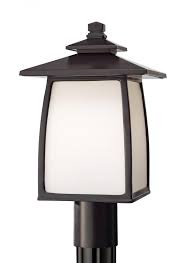 All of our craftsman style light fixtures are inspired by the arts and crafts movement with a large selection of mission style, greene & greene, prairie style, and craftsman lighting. One Light Outdoor Post Lantern A1t98 Lighting And Bulbs Unlimited