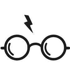 Harry Potter Lightning Bolt And Glasses Harry Potter Decal Harry Potter Glasses Harry Potter Logo