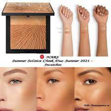 Nars summer solstice cheek duo 20g quantity. Letnyaya Bronziruyushaya Kollekciya Makiyazha Nars Summer Solstice Bronzing Collection Summer 2021 1beautynews Ru