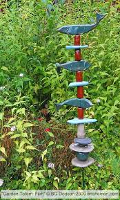 Image Detail For Garden Totem Ceramics 36 Inches High 2009 Garden Totems Garden Totem Garden Pottery