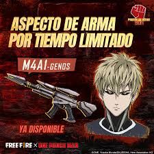 En sus aventuras se encuentra con nuevos amigos, enemigos y su propio discípulo, el cíborg genos, y se une a la asociación de héroes para ganar fama. Free Fire Desafia A Los Jugadores A Sacar A Su Heroe Interior Con Su Ultima Colaboracion Con One Punch Man Frecuencia Geek