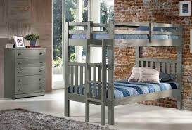 Twin over full triple bunk bed. Cambridge Gray Twin Twin Bunk Bed Kimbrell S Furniture