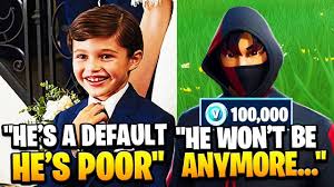 On my channel aka physics i upload family friendly / child friendly videos. I Met These Rich Kids Who Made Fun Of A Default So I Did This Fortnite Youtube
