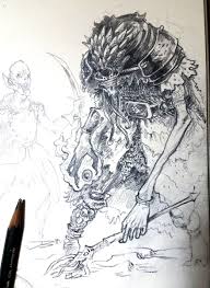 Fantasy character design character concept character art concept art fantasy dwarf fantasy armor wings sketch jack kirby art warrior drawing. Jared Blando On Twitter A Sketch Of An Undead Wizard I Drew Up While Watching Tv Pencils On Watercolor Paper I Have Been Playing Alot Of Dark Souls Iii Guess It S Showing