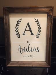 Reverse Canvas Cricut Last Name Wall Art Name Wall Art Cricut Projects Cricut Crafts