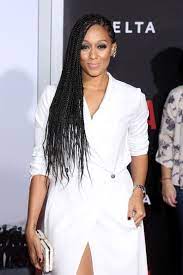 Tia Mowry Photostream Micro Braids Styles Hair Styles Braid Styles