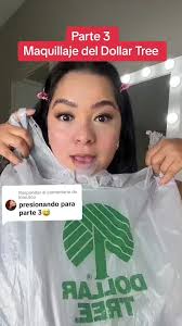 Respuesta a @klau.lico 😨 Parte 3 y ultima, usando maquillaje del Dollar  Tree 😨. En los comentarios te digo mi punto de vista 🤷🏻‍♀️🥰..  #dollartree #dollartreemakeup #makeuphacks #makeupdollar ...