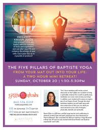 five pillars of baptiste yoga mystic