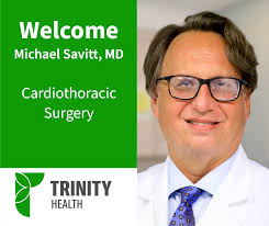 Please join us in welcoming Michael Savitt, MD, MSE, to Trinity Health! A  member of our heart and lung team, Dr. Savitt is a cardiothoracic surgeon  with over 20 years of surgical