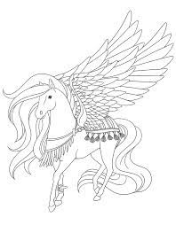 dessin a colorier barbie cheval magique coloriage de voiture fille