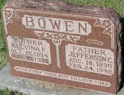 Jefferson Claude Bowen (1890-1942)